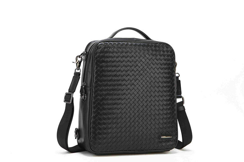 Bottega Veneta intrecciato VN backpack large shoulder bag 51623-1 black